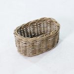 Sean Natural Rattan Basket – Capsule Design - perspective top